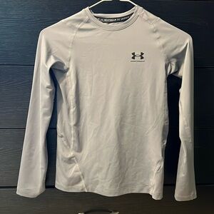 Boys Under Armour Fiitted Long Sleeve